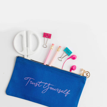 "Trust Yourself" Cosmetic Bag - Wayne Anthony